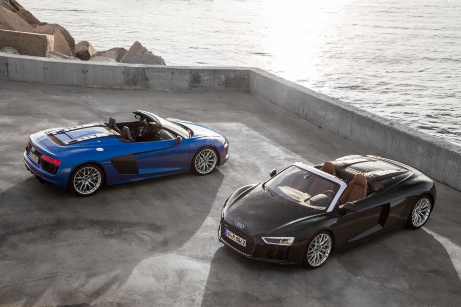  Audi R8 Spyder V10 2016 года  (WW) (фото 4 из 61)